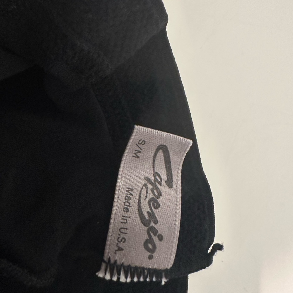 Capezio Black Footless Tights – Size S/M - Picture 2 of 5